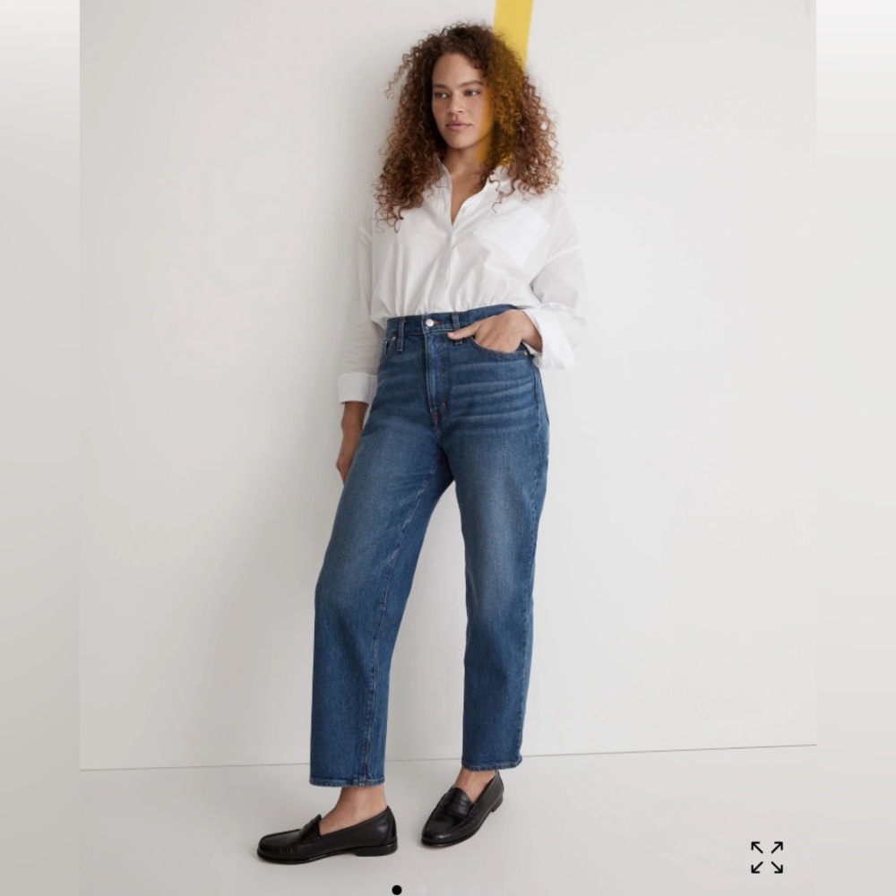 Madewell The Perfect Vintage Straight Jean in Mayfield Wash, NWT